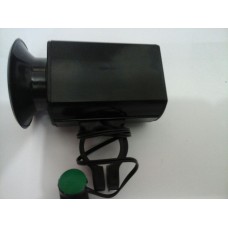 SIRENE ELETRÔNICA ALLKAR 9V PRETA